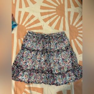 Floral skirt